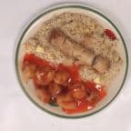 Best Fried Rice, Sweet & Sour Pork, and Imperial Roll Combo Plate in Missoula, MT